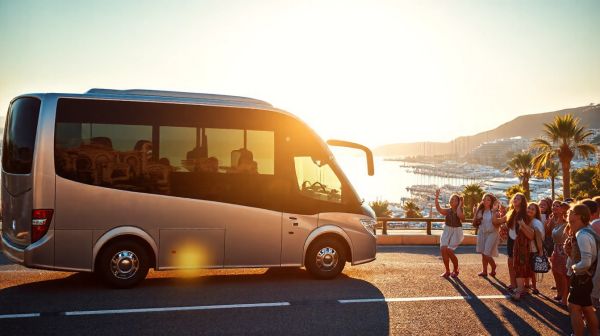 Découvrez les meilleures options de minibus à Cannes pour vos groupes